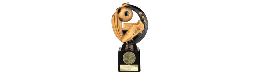 RENEGADE II FOOTBALL LEGEND RESIN TROPHY - 5 SIZES - 14.5CM - 22.5CM